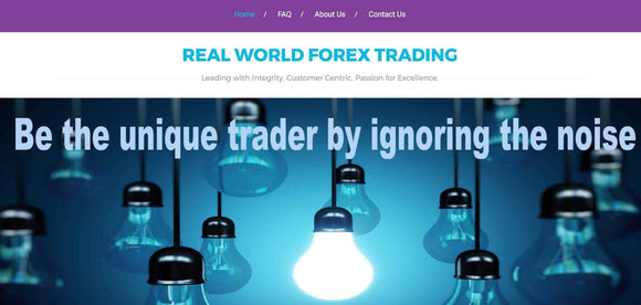Real World Forex Trading System